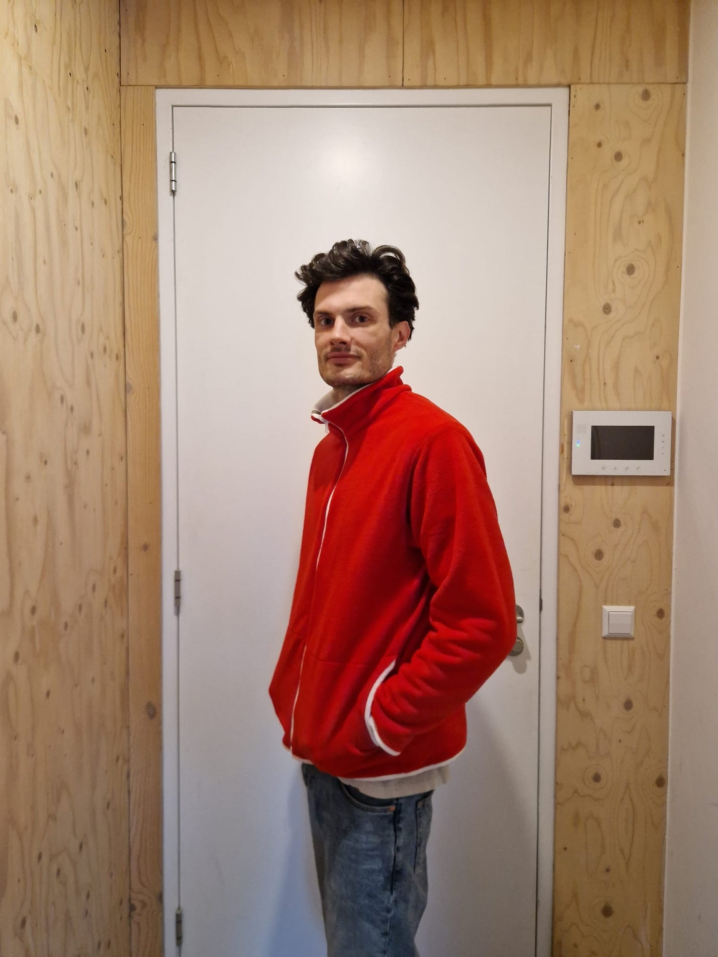 UTRECHT reversible fleece jacket
