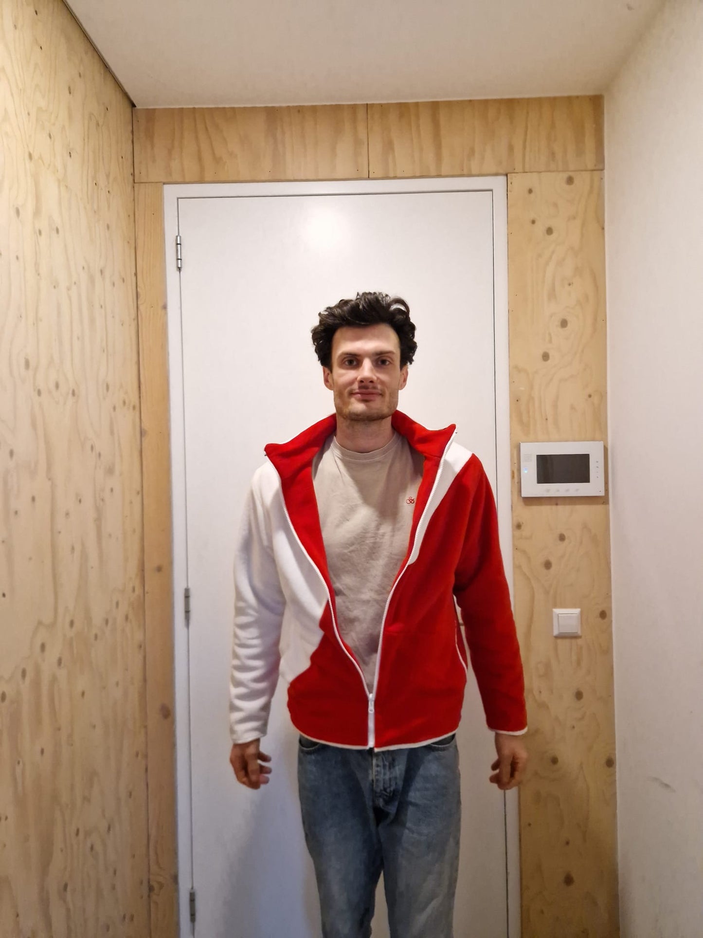 UTRECHT reversible fleece jacket